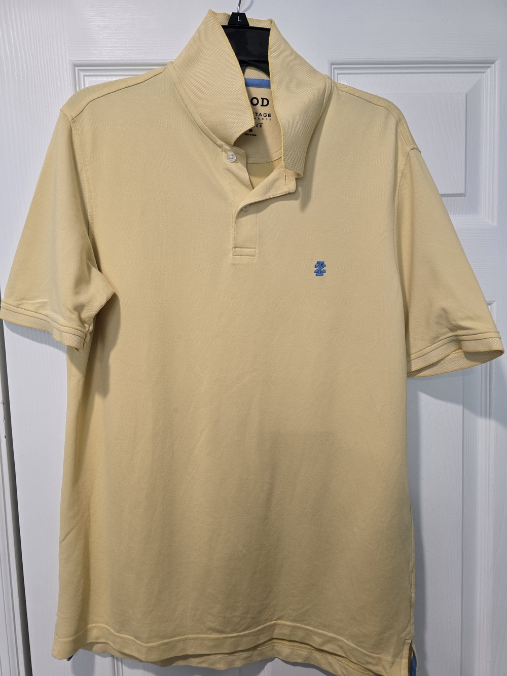 Izod Yellow Men's Polo Shirt - Advantage Performance (Excellent condition)